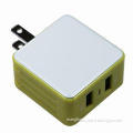 Charger for iPad and iPhone, 2.1 and 1.0A Output Current